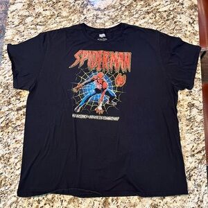 Marvel Black Spider-Man Graphic Tee